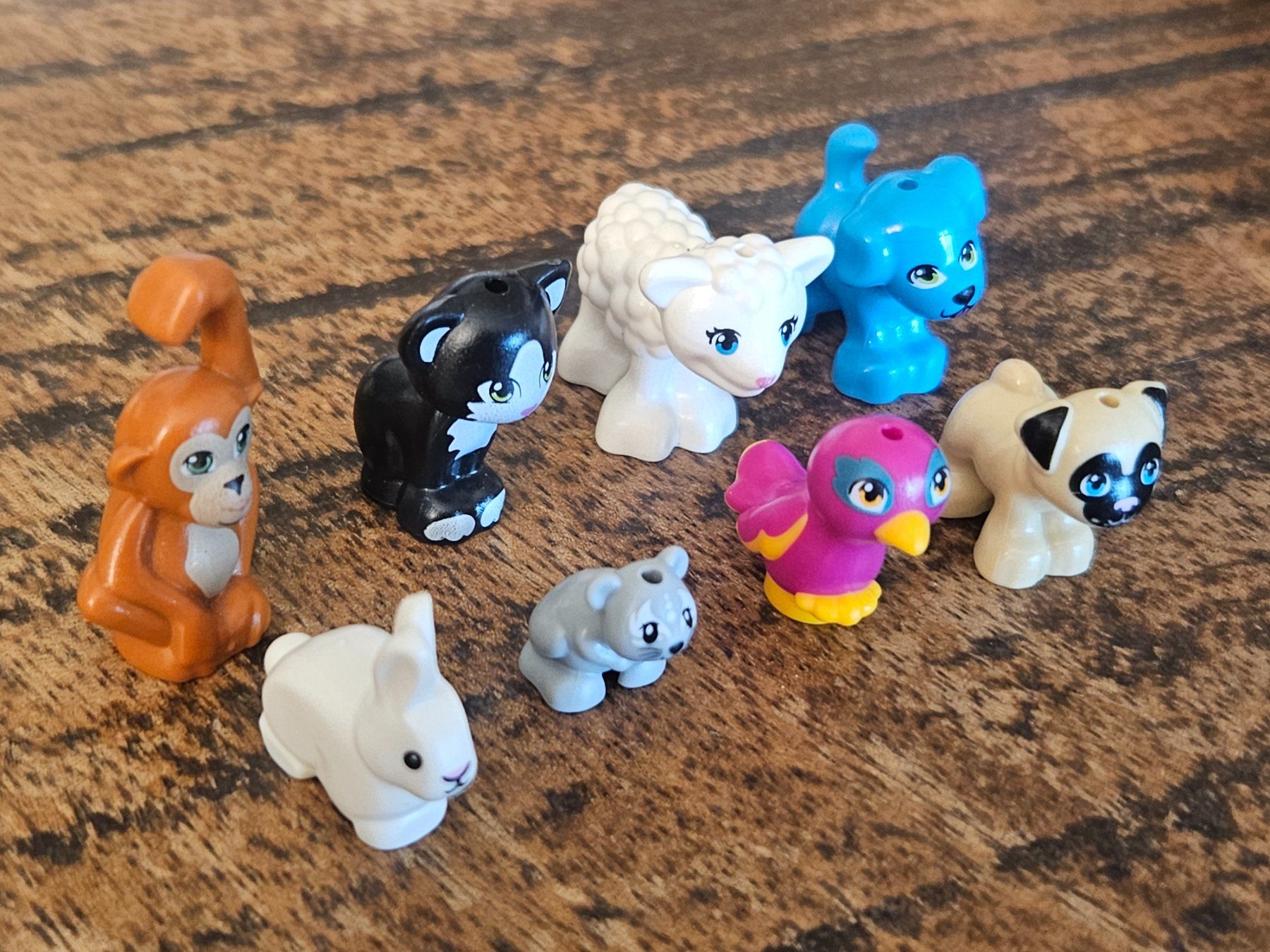 Lego Kit di costruzioni: lego  figurines  lot de 8 animaux – Usato da Confignon venduto da Ecrofigs 1