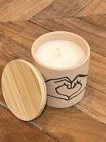 Deko Duftkerze Valentinstag Geschenkidee NEU