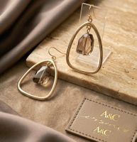 Modernes Design Ohrringe (18K Vergoldet) - A&C neu