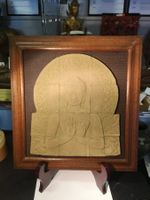 Buddha Bildnis im Bilderrahmen Nachbildung Thailand