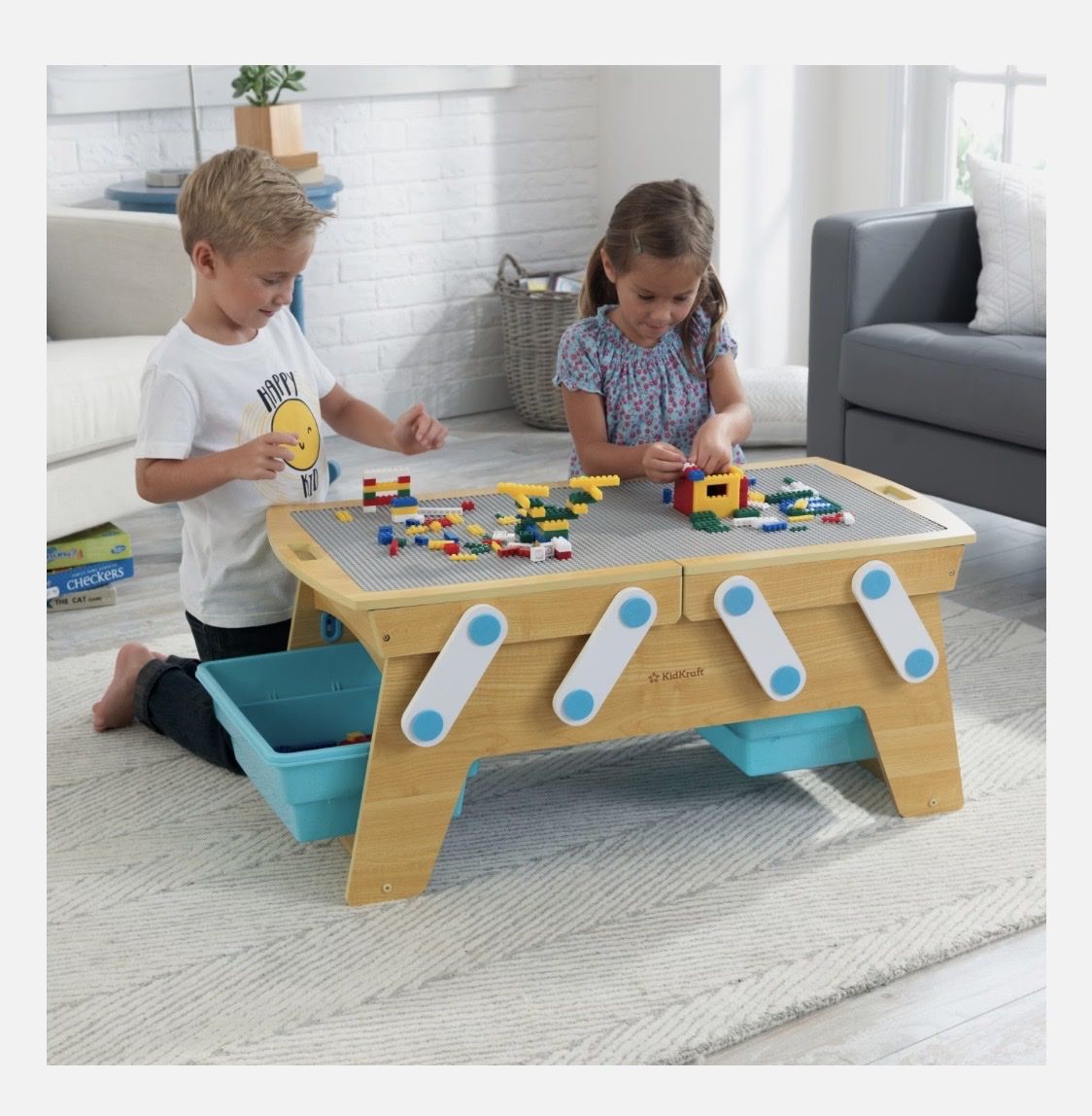 Lego Giocattoli: KidKraft LEGO Table with Storage – Usato da Zollikerberg venduto da BS.SM 6