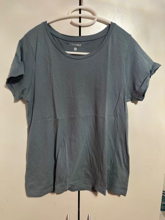Damen T-Shirt CHICORÉE blau Grösse S guter Zustand
