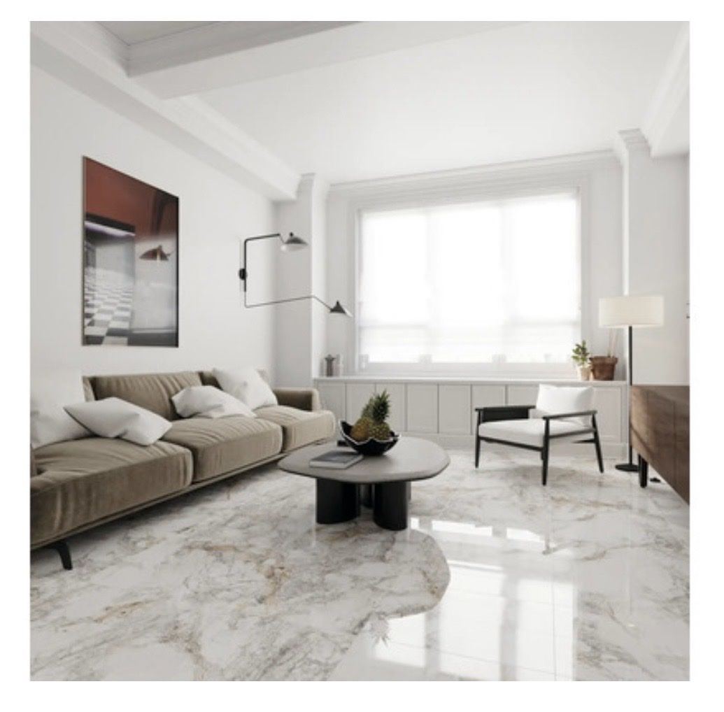 Rivestimenti per pavimenti: Fliessen 60cm x 60cm WHITE GOLD – Nuovo e nell'imballaggio originale da Orpund venduto da dizi.98 3