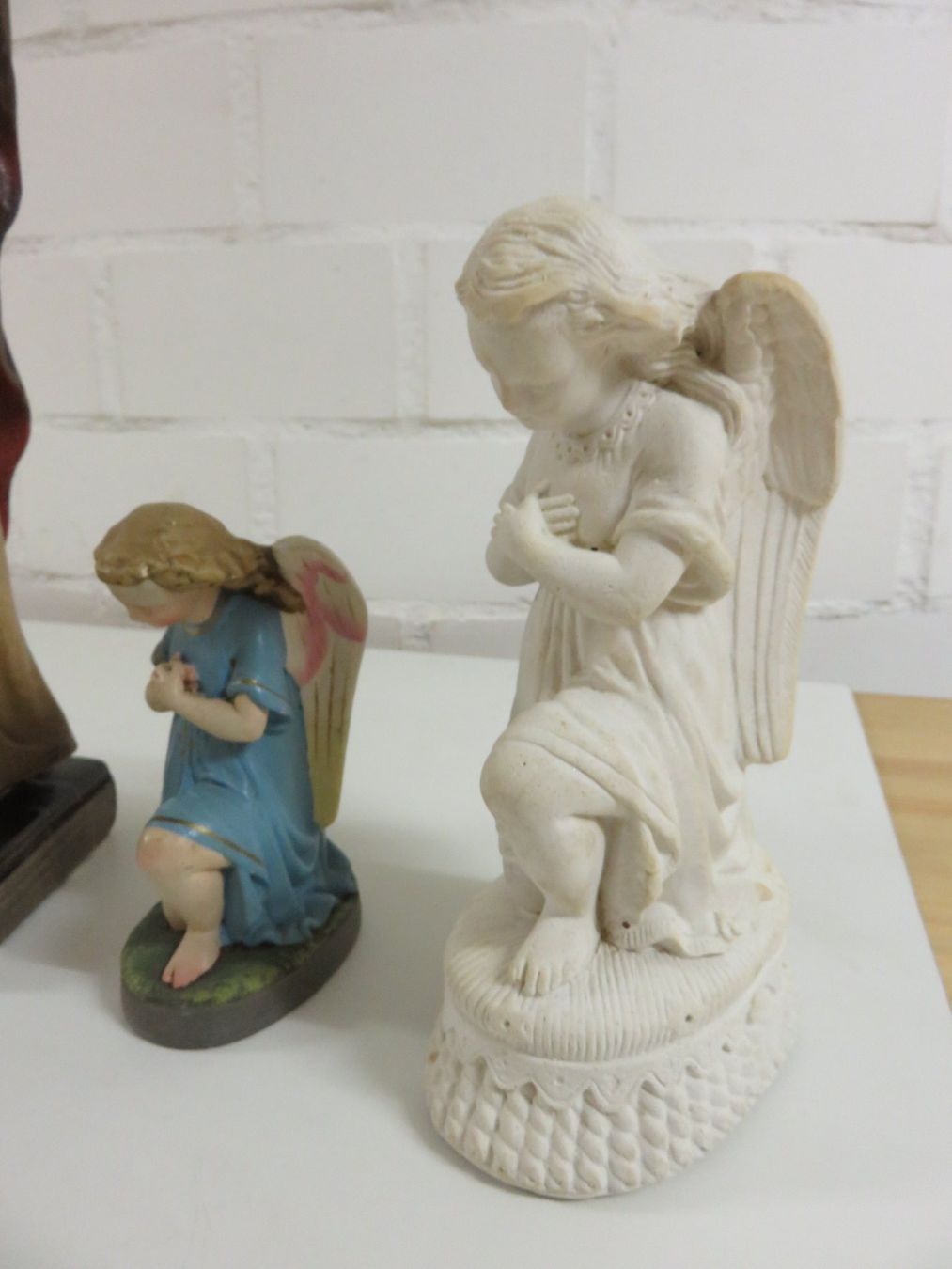 Statuette: 4 Heiligenfiguren antik – Usato da Ufhusen venduto da Antikfachmann 2