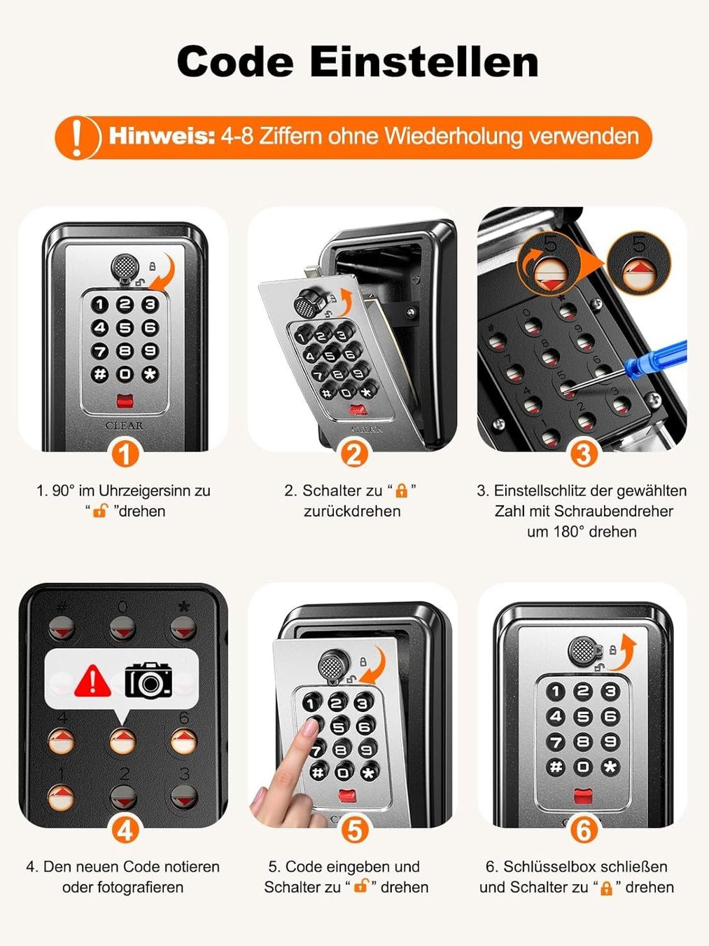 Tresor: Schlüsseltresor mit Zahlencode Schlüsselsafe Outdoor – Neu und originalverpackt aus Neuhausen von apo_zn9s 5