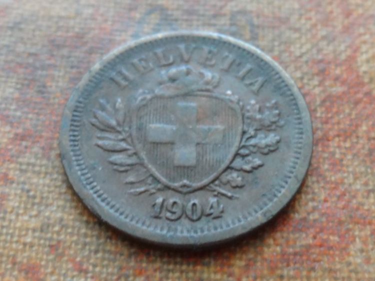 Alle Münzen: 1 Rp. 1904  (A) – Gebraucht aus Romanel-sur-Lausanne von Swift13