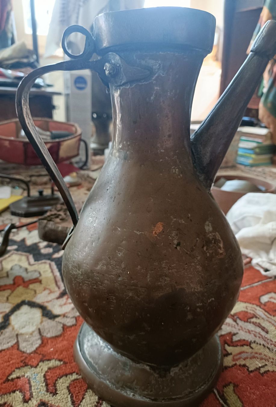 Caraffe: Antiker Kupfer Krug – Usato da Schaffhausen venduto da kab_9pzn 1