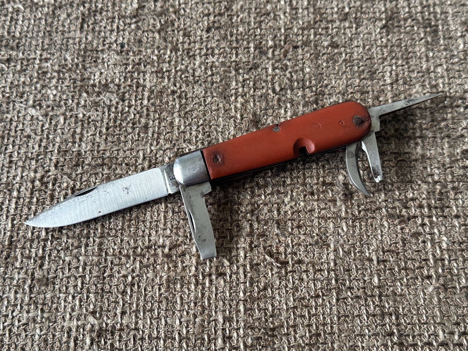 Coltelli tascabile: Uraltes Militärmesser ELSENER E RAR – Usato da Dübendorf venduto da lan1808 7