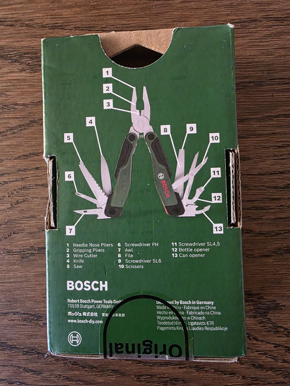 Bosch Alle Werkzeuge: BOSCH 13-in-1 Multitool neu originalverpackt – Neu und originalverpackt aus Elgg von Shugs 1