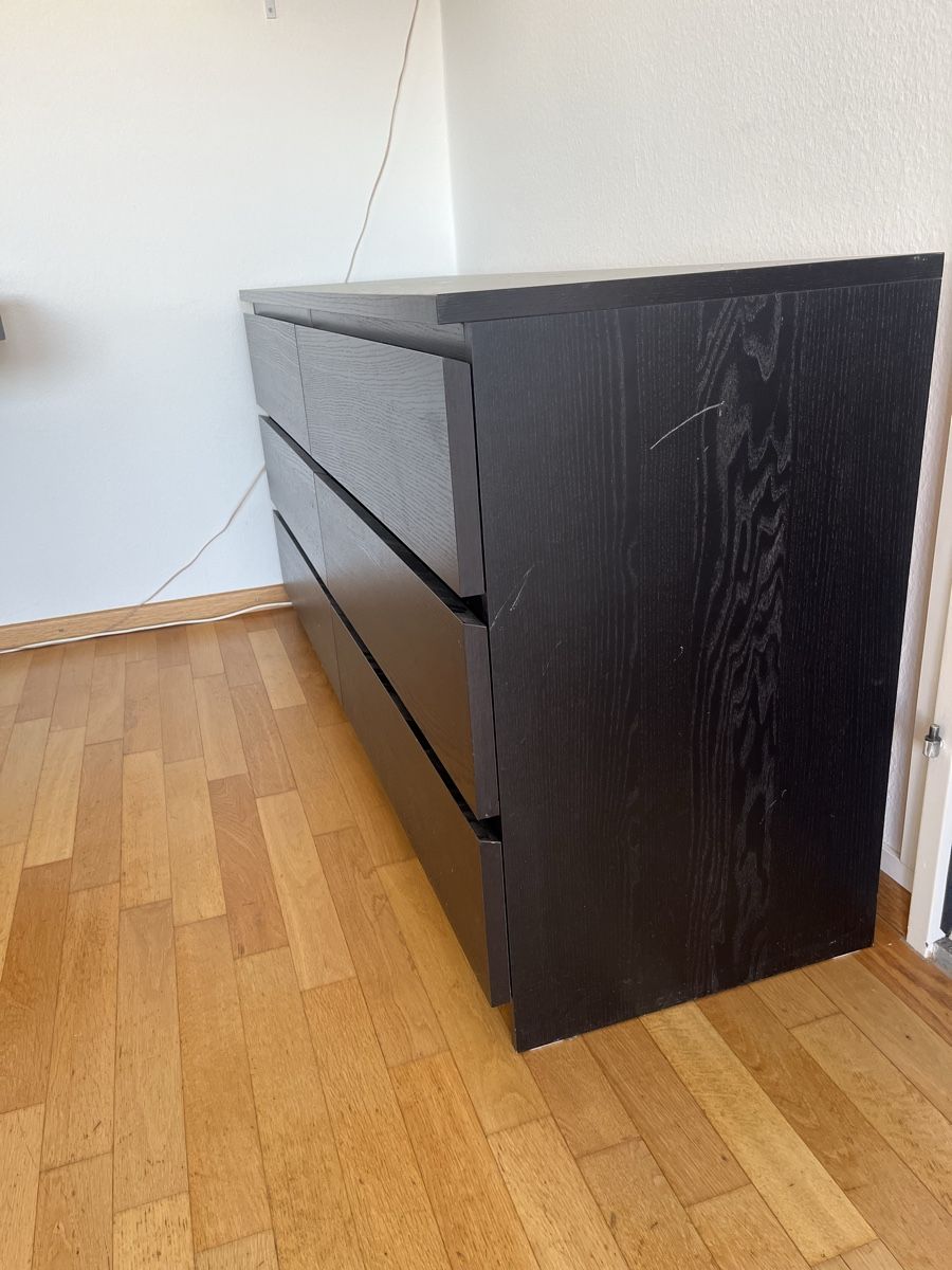 Ikea Kommoden: IKEA Kommode schwarz 6 Schubladen – Gebraucht aus Winterthur von jschwarzgruber 1
