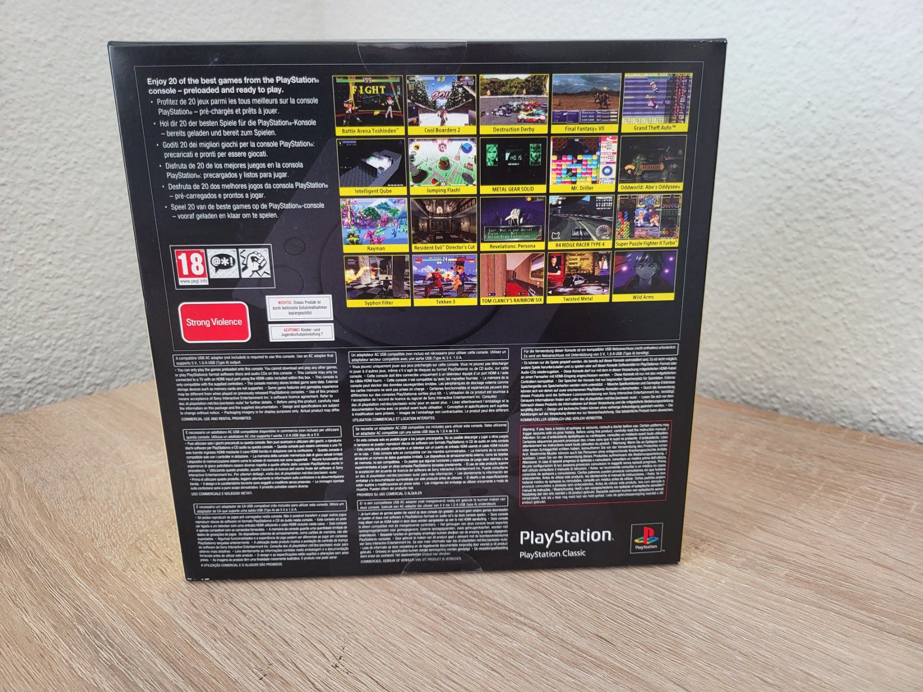 Sony Konsolen: Sony Playstation Classic mini/SEALED – Neu und originalverpackt aus Sursee von  1