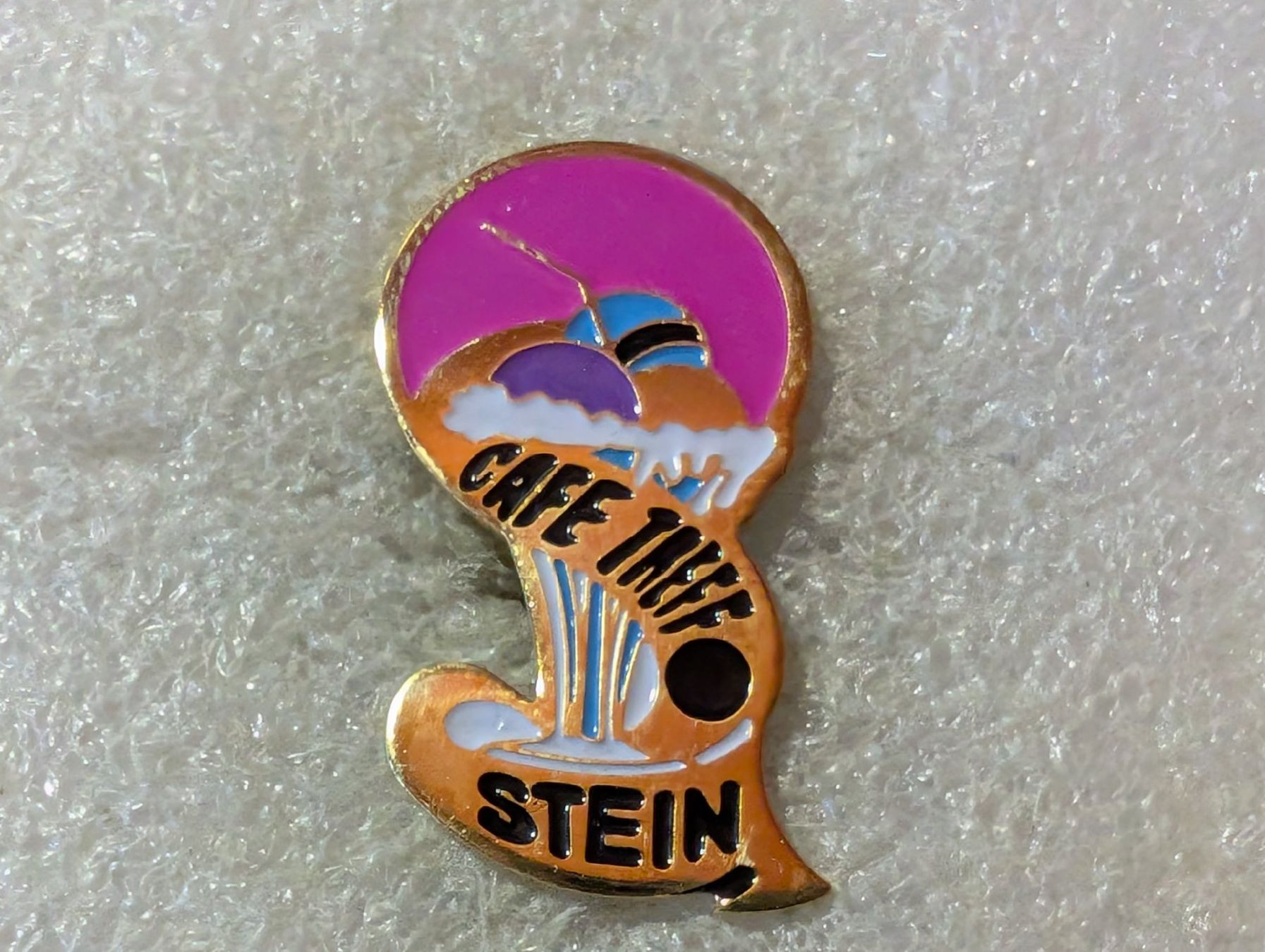 Placchette & Badge: Ansteckpin 189: Cafe Treff Stein – Usato da Oppligen venduto da Pin-Fall-Shop