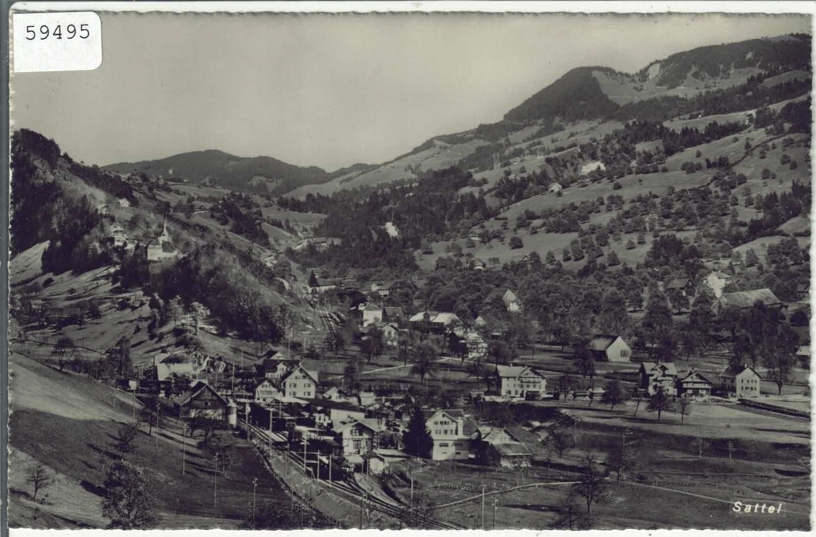 Cartoline postali: Sattel - Generalansicht – Usato da Ettingen venduto da Kartenplanet