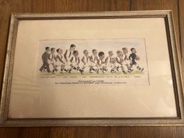 Antikes Bild Cup FC Frauenfeld - Grasshoppers 1946!(m)