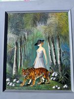 Tableau peinture a l'huile Van Huppen etat neuf