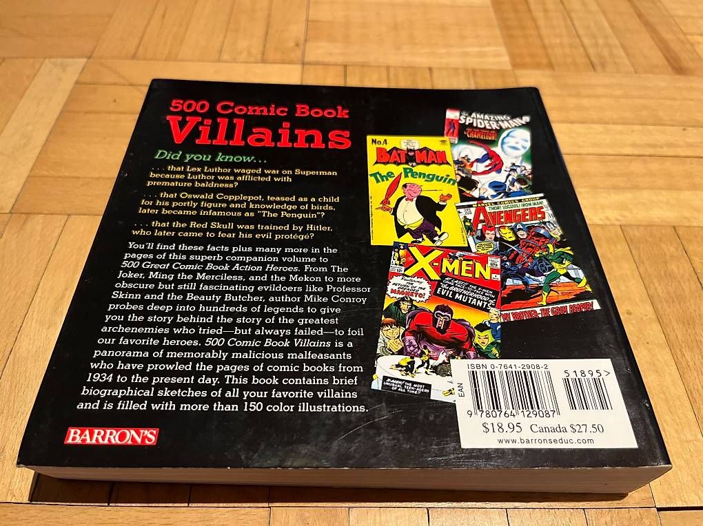 Fumetti: 500 Comic book Villains – Usato da Basel venduto da Ruemli17 1