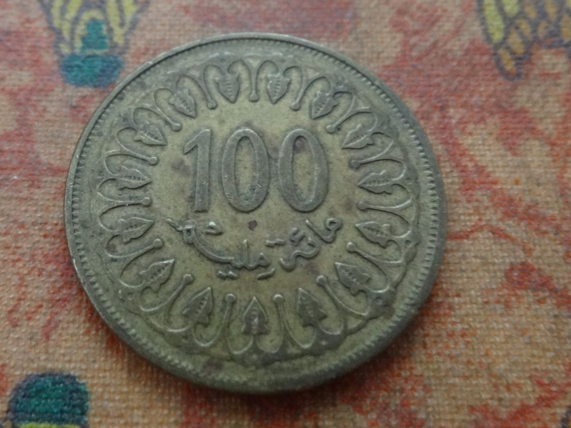 Tutti le monete: TUNISIE  100 Millim  1997  (P) – Usato da Romanel-sur-Lausanne venduto da Swift13