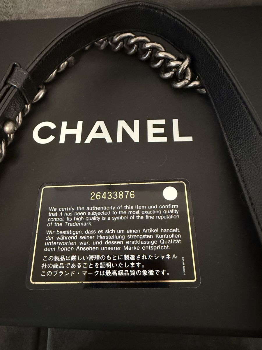 Chanel Borse da donna: CHANEL BOY MINI SCHWARZ ORIGINAL – Nuovo (secondo la descrizione) da Hinwil venduto da CozyBree 2
