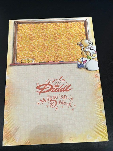 Blocchi: Diddl Magic -3D-Block A4, Nummer 116,  NEU, OVP – Nuovo e nell'imballaggio originale da Kloten venduto da Monkell