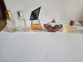 Lot 5×Parfumminiatures zB. Laura Biagiotti, Jean Barthet etc