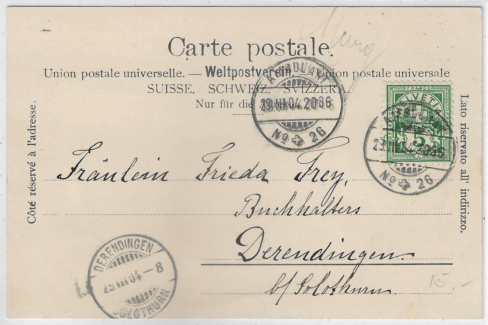 Cartoline postali: Murg am Wallensee - Dorfpartie – Usato da Ettingen venduto da Kartenplanet 1