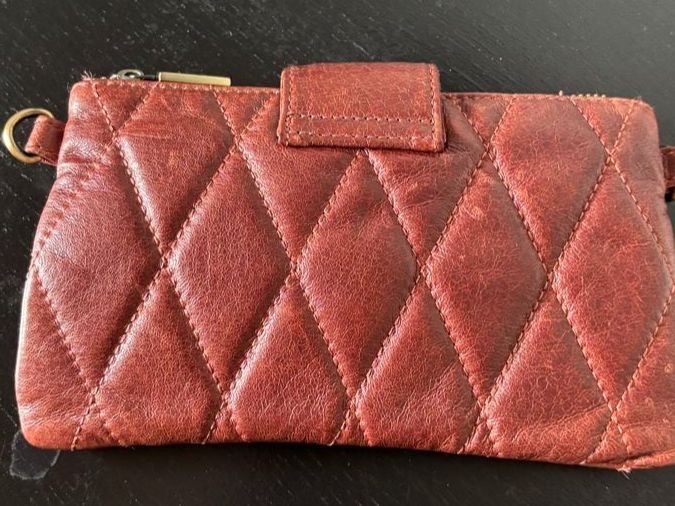 Taschen für Damen: Clutch, Leder, dunkel bordeaux, Nova – Neu (gemäss Beschreibung) aus Vilters von Sidsel_M 1