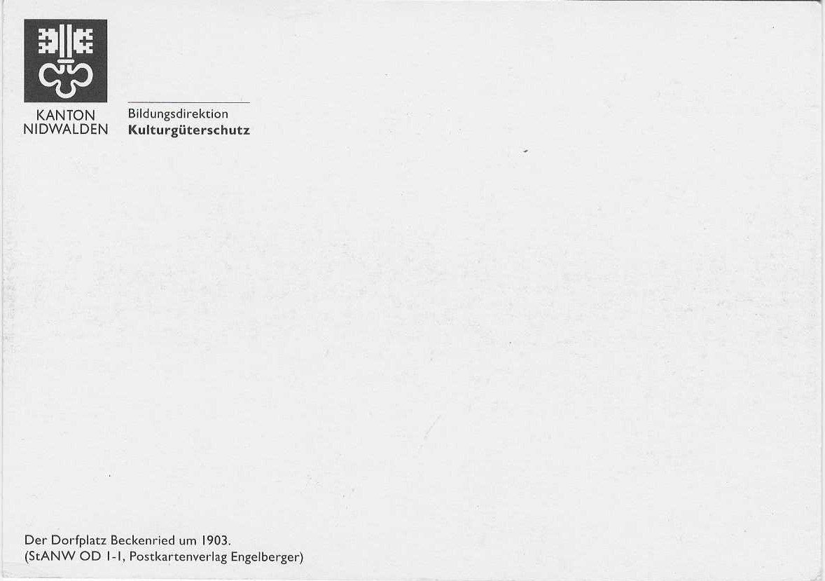 Cartoline postali: Ansichtskarte Beckenried NW – Usato da Luzern venduto da gil_9jtr 1
