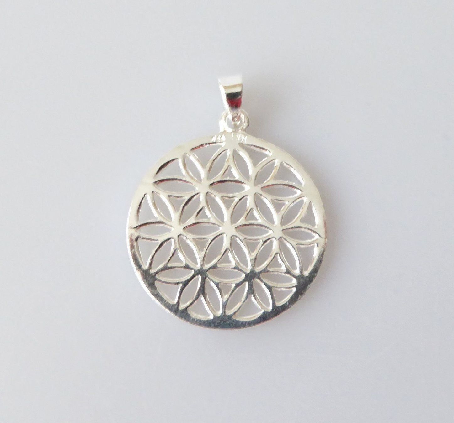 Anhänger: Silber-Anhänger - Blume des Lebens – Neu und originalverpackt aus Mauren von Yeelen