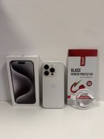 IPhone 15 Pro 256GB Weiss inkl. Garantie + Starterpaket
