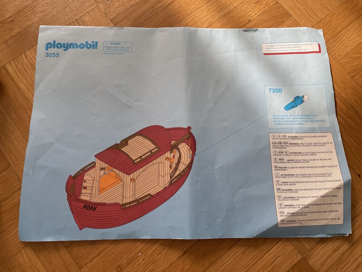 Playmobil Spielzeuge: Boot Noah 3255 – Gebraucht aus Uetikon Am See von geraldinezh17 4