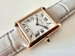 CATENA "Tank" type, MEDIUM, Plaqué or, Mechanical, Swiss
