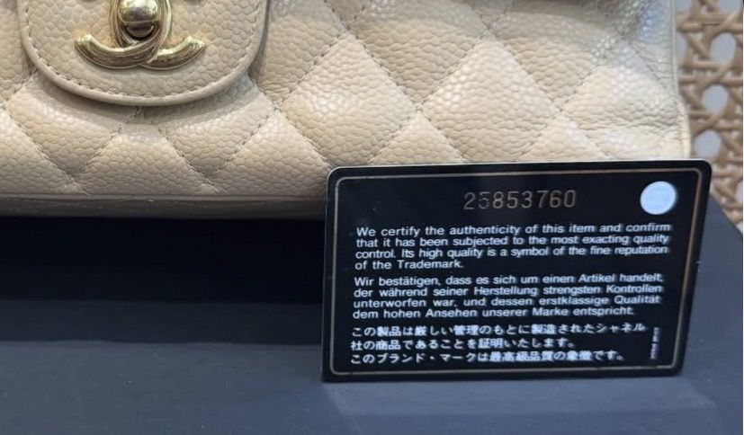 Chanel Taschen für Damen: Sac Chanel timeless classique beige caviar – Gebraucht aus Bussigny von tmu_8p2m 9