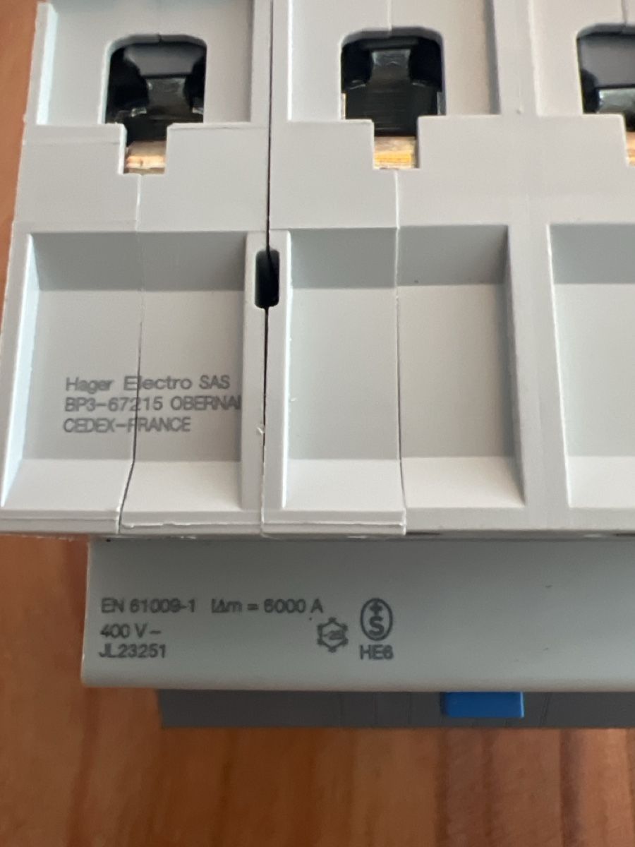 Hager Elektronikbauteile: Hager Fehlerstromschutzschalter ADX466C C16 0,03A – Neu (gemäss Beschreibung) aus Othmarsingen von MrLenzin 1