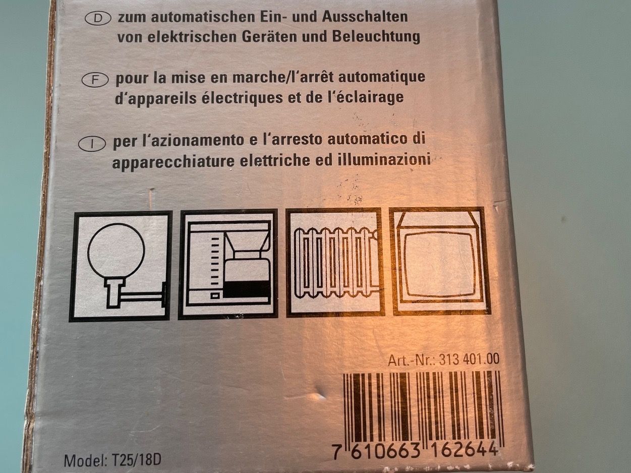 Interruttori: Zeitschalter mechanisch – Nuovo (secondo la descrizione) da Zürich venduto da echt01 6