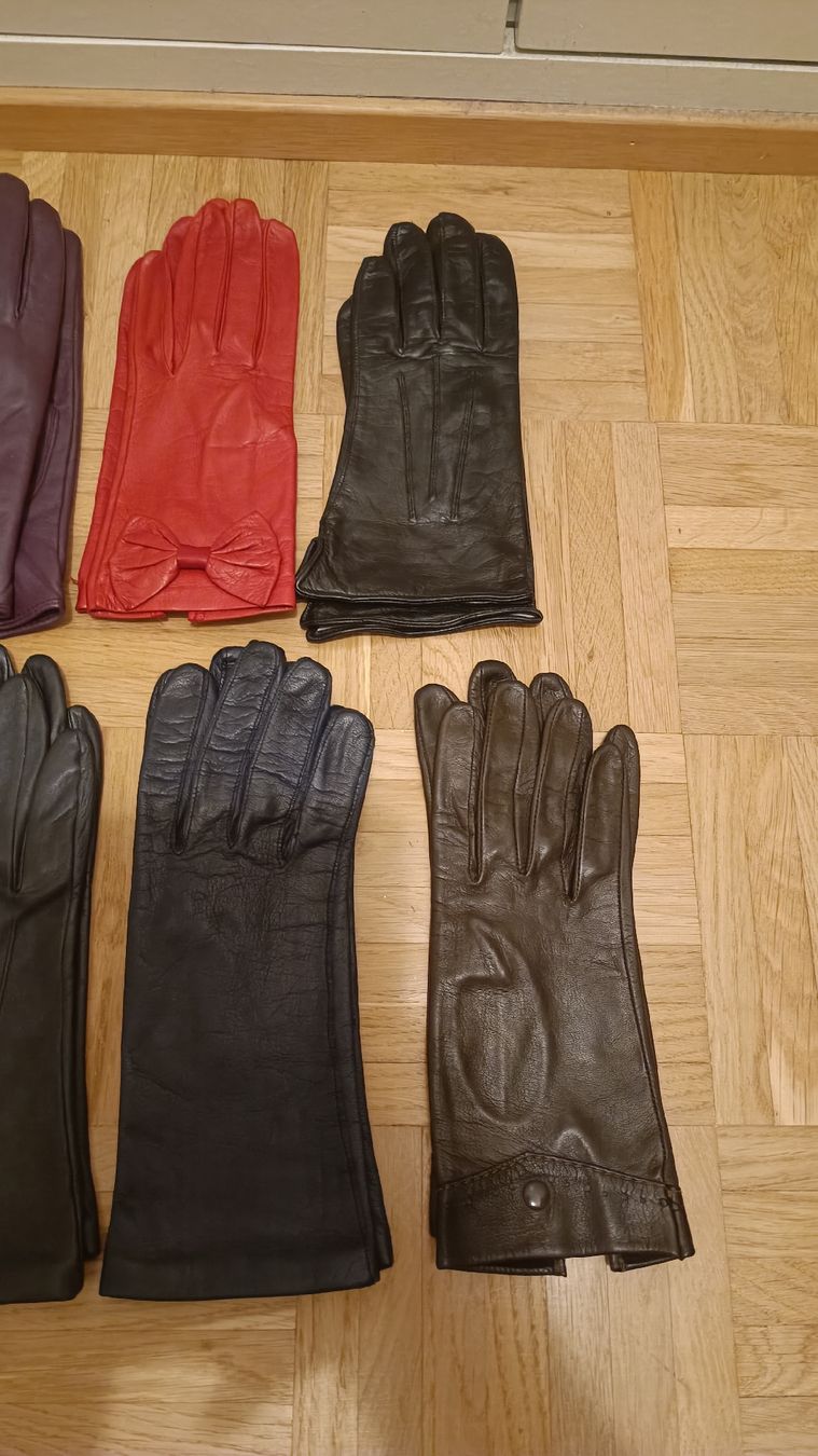 Guanti & manicotti: 10 Paar Lederhandschuhe Damen, Grösse M/L – Nuovo (secondo la descrizione) da Baden venduto da zuppel 3