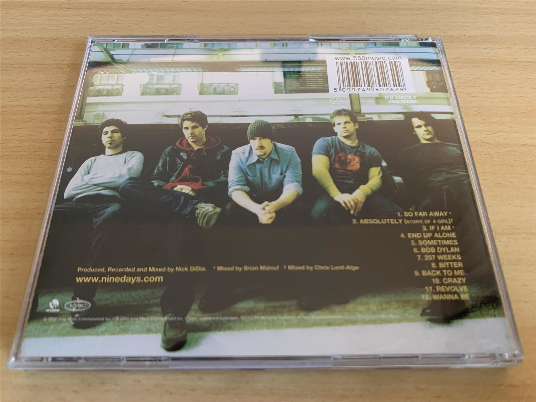 CD: Nine Days – The Madding Crowd – Usato da Rikon im Tösstal venduto da Alpenmutz 1