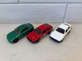 Lot de 3 Alfa Romeo Hotwheels et Matchbox bon état