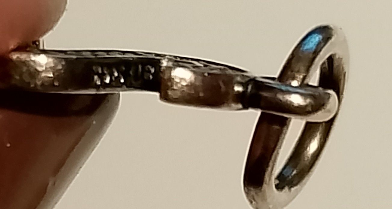 Pandora Ciondoli: Pandora Charm Buchstabe " S " – Usato da Therwil venduto da col_m6rx 1