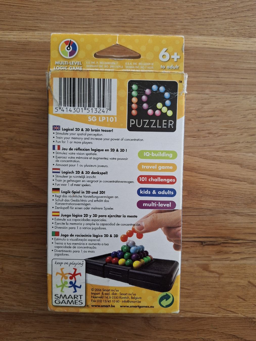 Spiele: Smart Games IQ Puzzler – Gebraucht aus Zürich von Vordermannd86 3