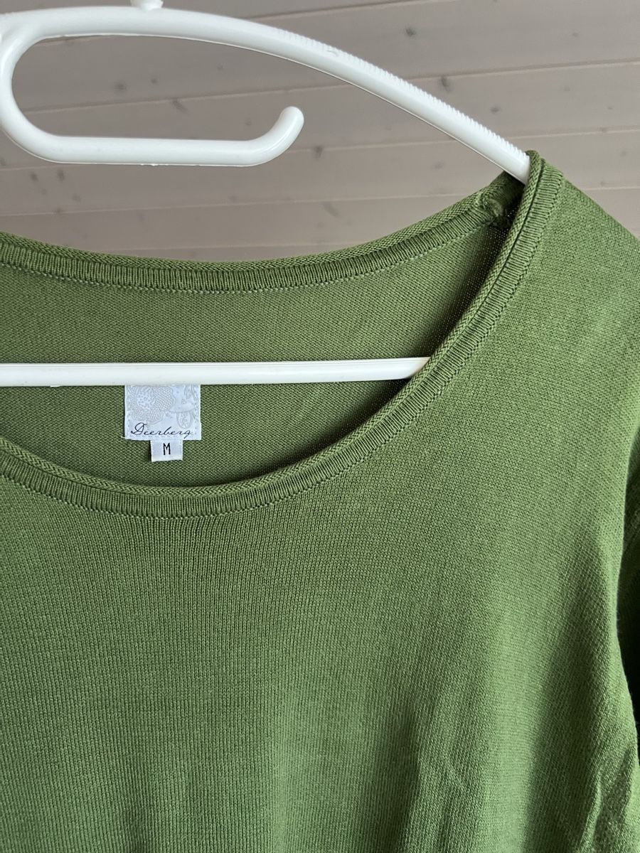 Pullover & Sweatshirts: Deerberg Tunika / Pullover schönes Grün, grösse M/L – Gebraucht aus Langenthal von Alperose_5 6
