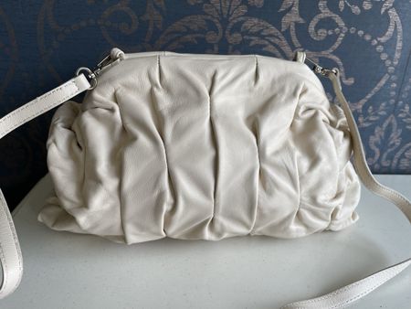 Italienische Ledertasche/Clutch