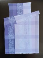 Seersucker Kaunas Blue 160/210+65/100cm mit Reissverschluss