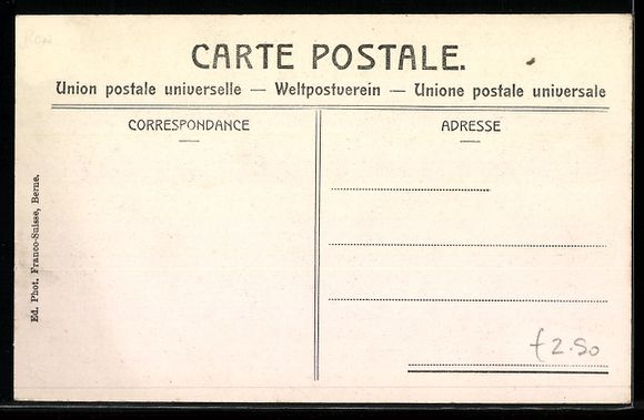 Cartoline postali: AK Moudon, Château de Carouge – Usato da Berlin venduto da bartko-reher 1