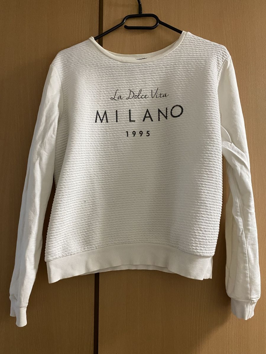 Maglioni & Felpe: Atmosphere Pullover, Milano Print, Creme - Grösse 38 – Nuovo (secondo la descrizione) da Steckborn venduto da Amandabraun96