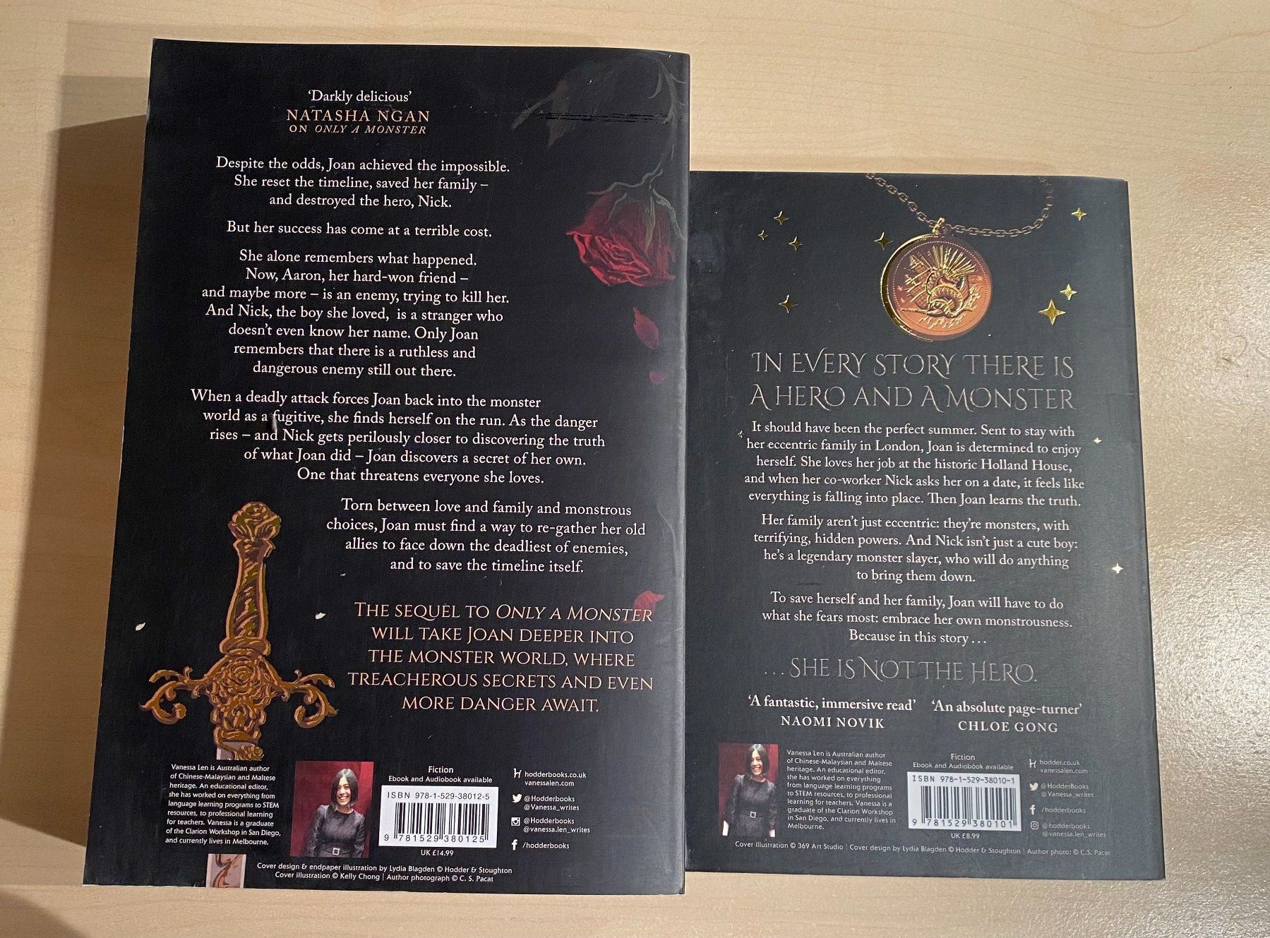 Libri: Never a Hero, Only a Monster – Nuovo (secondo la descrizione) da Marthalen venduto da car_yg9t 1