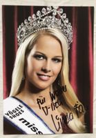 Orig. Autogramm - LINDA FÄH - Miss Schweiz 2009