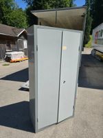 massiver Werkstattschrank mit 4 Tablaren 100x41 H: 199cm 1.-