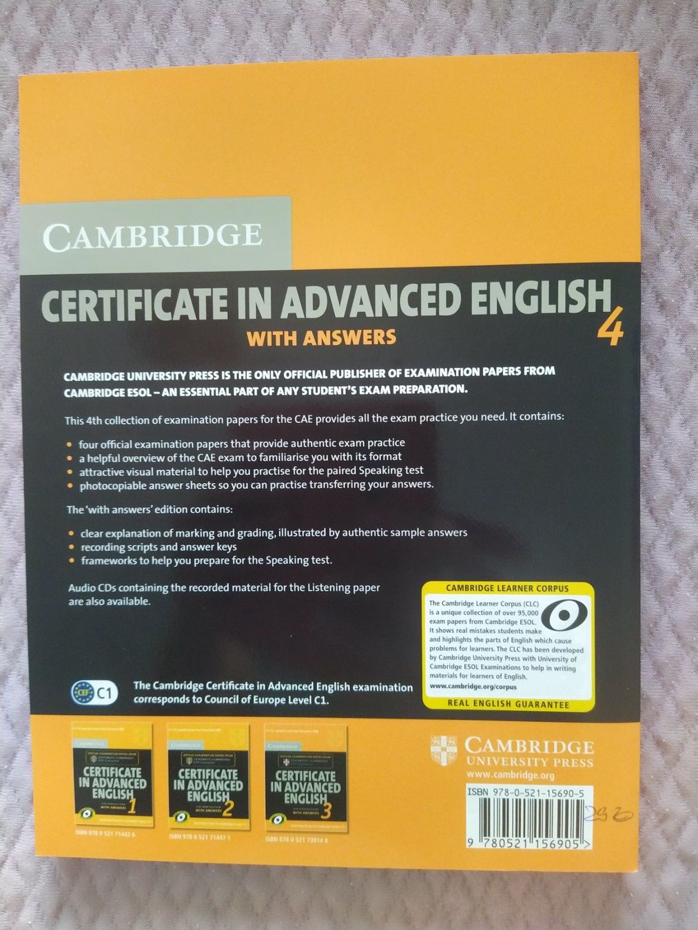 Libri: Buch - Englisch lernen - Certificate in Advanced English – Nuovo (secondo la descrizione) da Spreitenbach venduto da 77dancehall77 1
