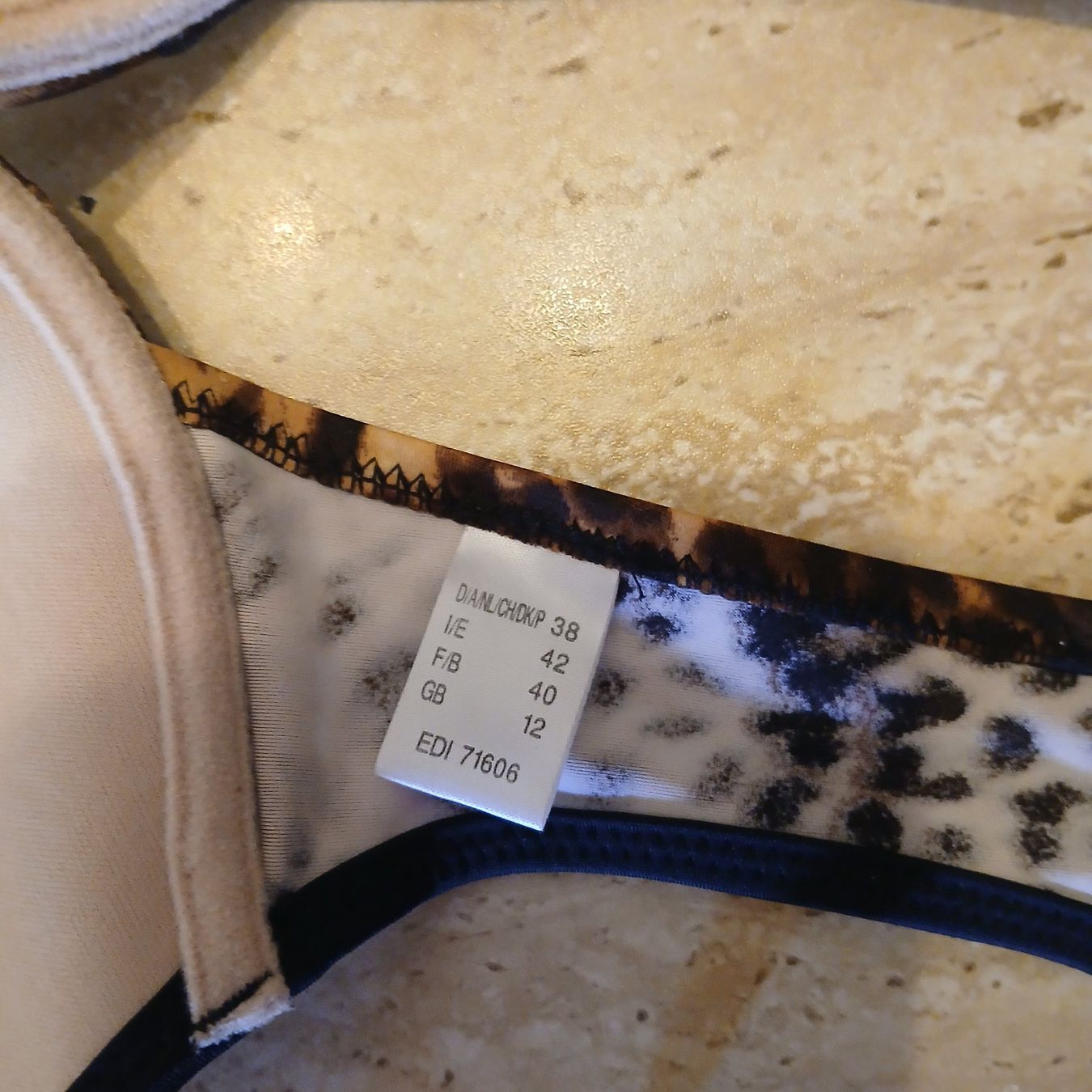 Badekleider & Bikinis: ELEMAR Bikini Badeanzug Badekleid Gr. 38 M B-Cup Leopard – Gebraucht aus Puplinge von kaschkasch 4
