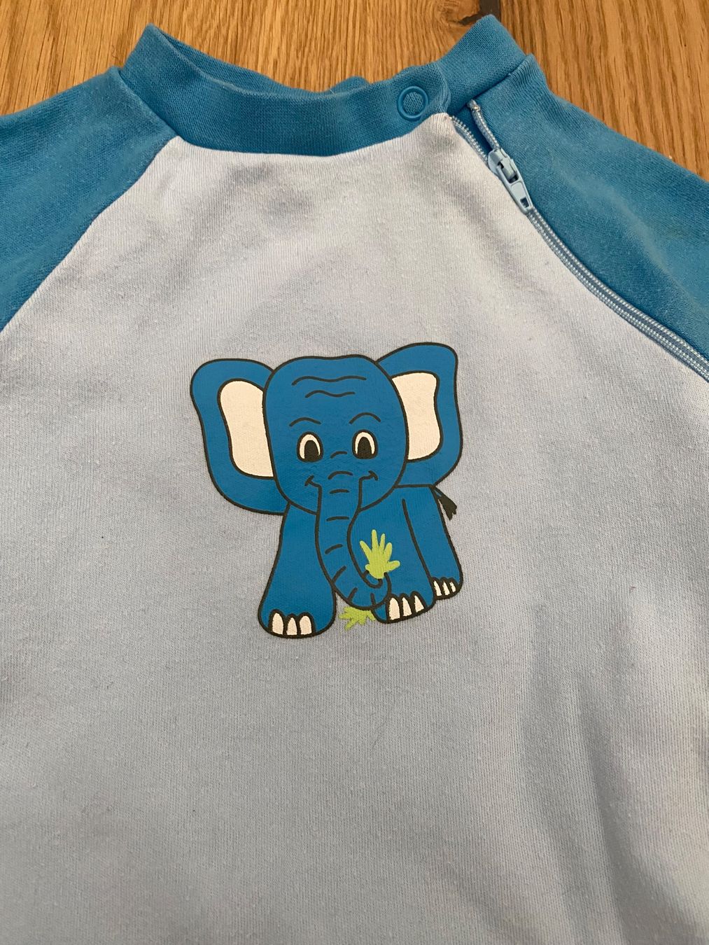 Pyjamas & Ähnliches: Playshoes Strampler 56 Elefant – Gebraucht aus Trachslau von M_Schmid81 2
